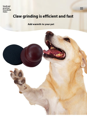 Wooden Dog Claw Grinding Removable Pet Nail Repair Board